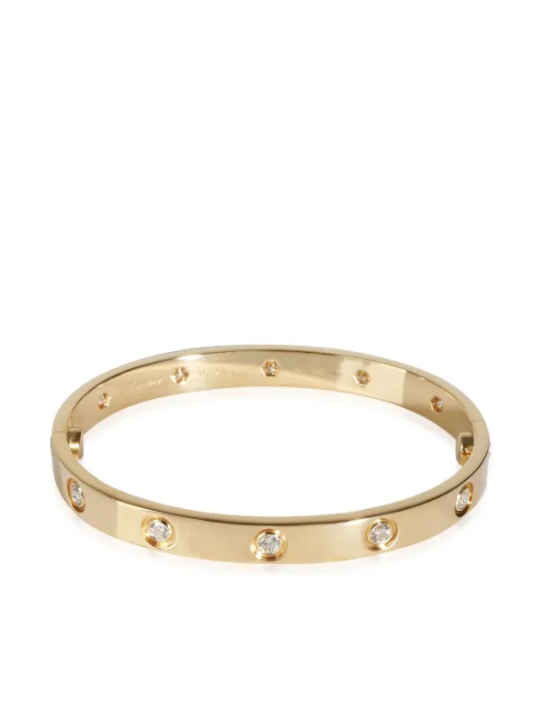 Love bracelet cartier with diamonds best sale