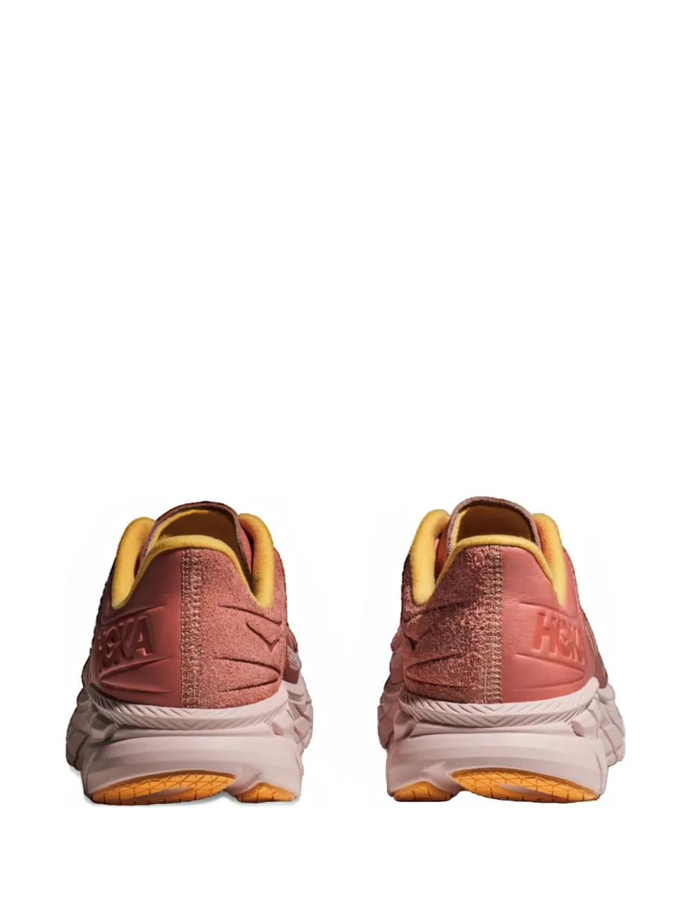 HOKA One Clifton LS "Earthenware Peach Whip" sneakers Brown