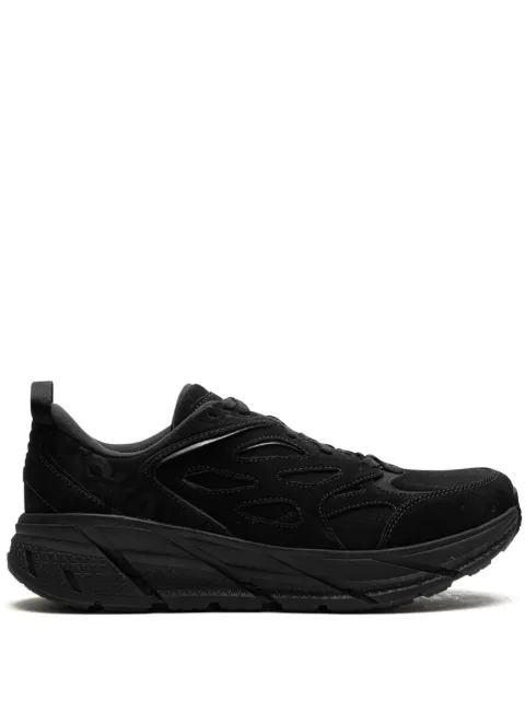 HOKA Clifton L suede sneakers