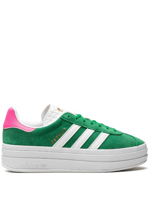 adidas Gazelle Bold "Green Lucid Pink" sneakers WOMEN