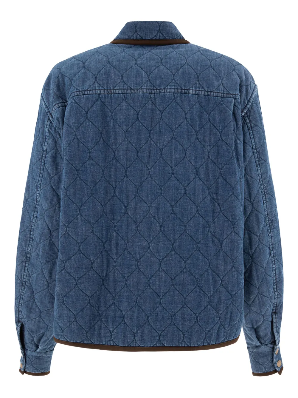 Jacob Cohën quilted denim overshirt | Fitted Jackets | Image 2