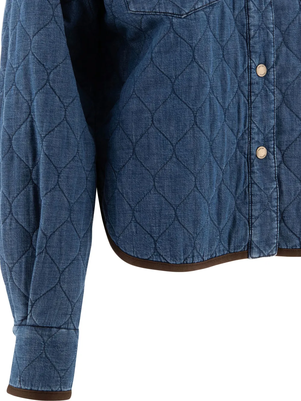 Jacob Cohën Gewatteerd denim shirtjack Blauw