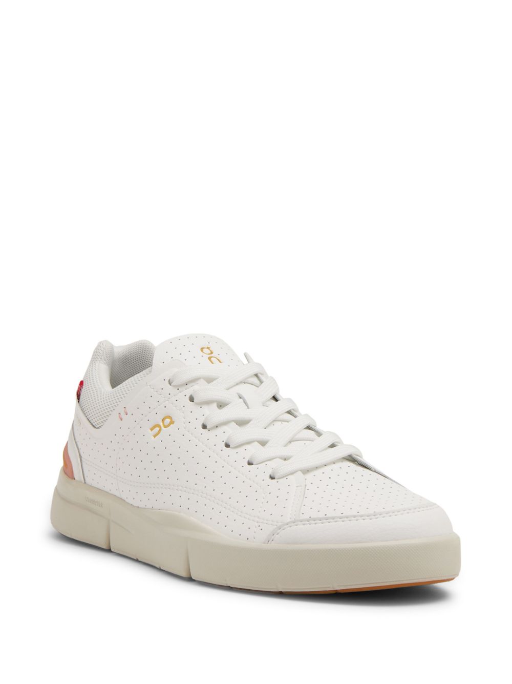 On Running Sneakers met logoprint - WHITE/WOODROSE