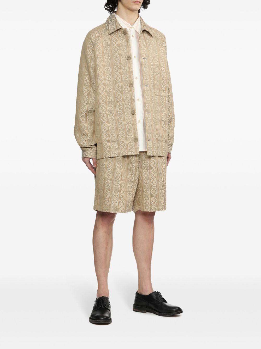 A Kind of Guise Shorts met trekkoord - Beige