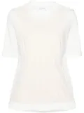 Sportmax layered-effect T-shirt - White