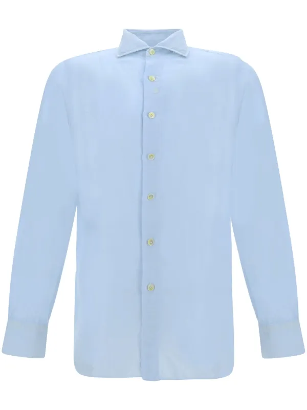 Finamore 1925 Napoli Napoli Zante シャツ | ブルー | FARFETCH JP