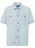 Polo Ralph Lauren short-sleeve denim shirt - Blue