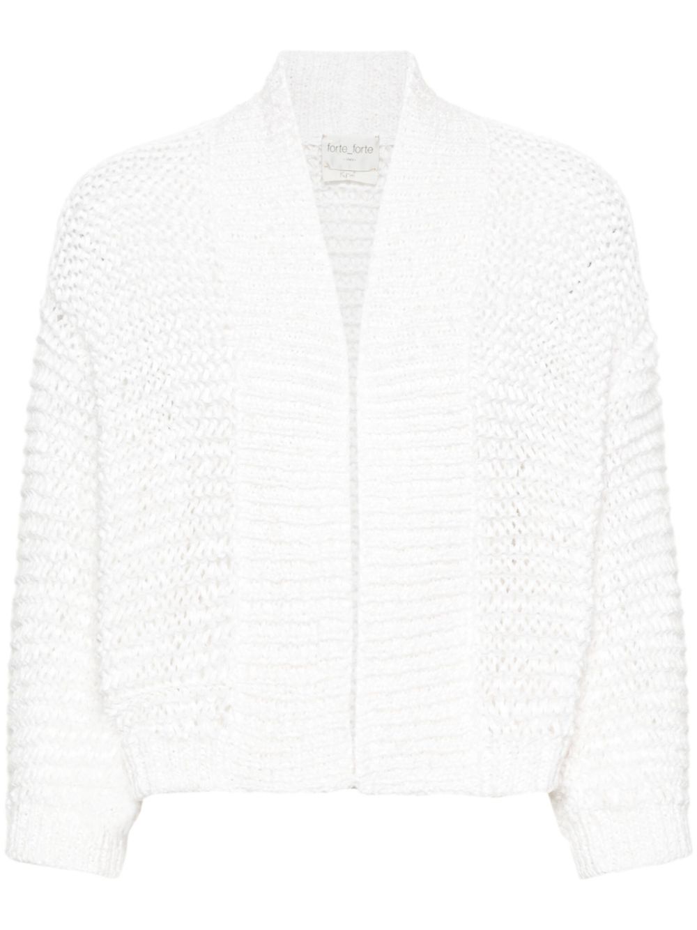 Forte Forte open-knit cardigan - White