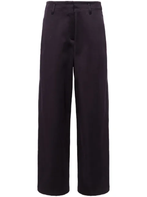 Forte Forte straight-leg cotton-blend trousers