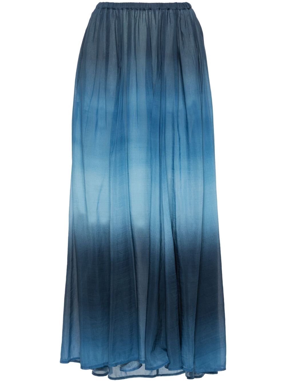 gradient maxi skirt