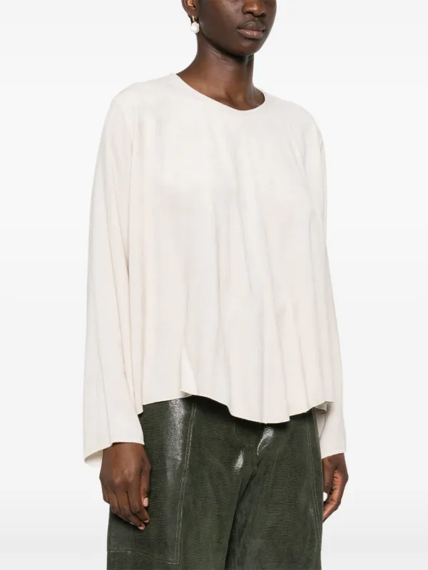 Forte Forte ベルベット トップ | ニュートラル | FARFETCH JP