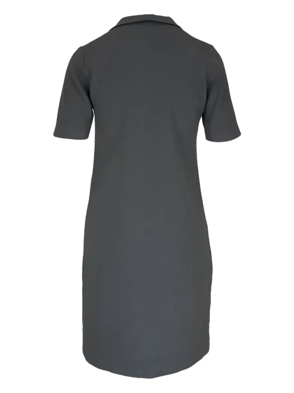 grey linen dress uk XS-S Size | Women's Dress WIND, Naturally Dyed Warm Grey Heavy Linen
