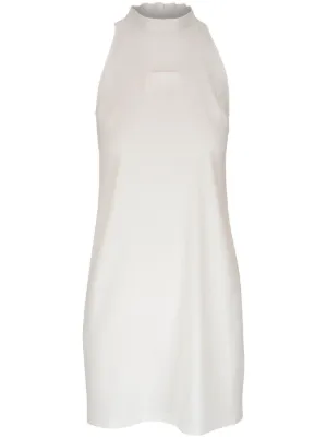 slim fit dress slacks Linen Halter Dress - Grey Sky Pigment main image 1