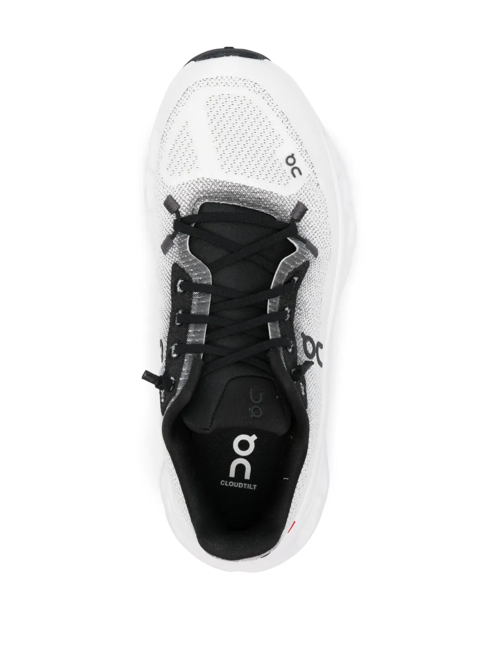 ON RUNNING CLOUDTILT "BLACK/IVORY" SNEAKERS