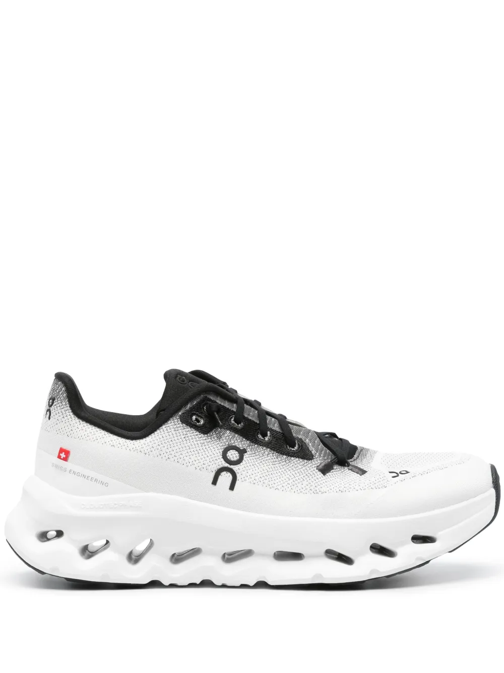 ON RUNNING CLOUDTILT "BLACK/IVORY" SNEAKERS