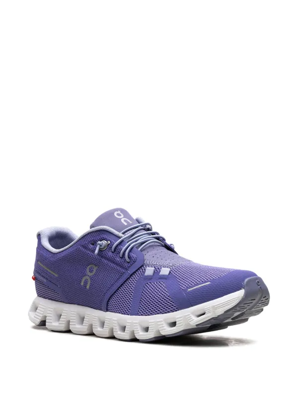 On Running Cloud 5 Mesh Sneakers | Purple | FARFETCH
