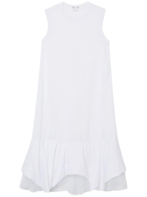 Comme Des Garçons Comme Des Garçons flared skirt sleeveless midi-dress 