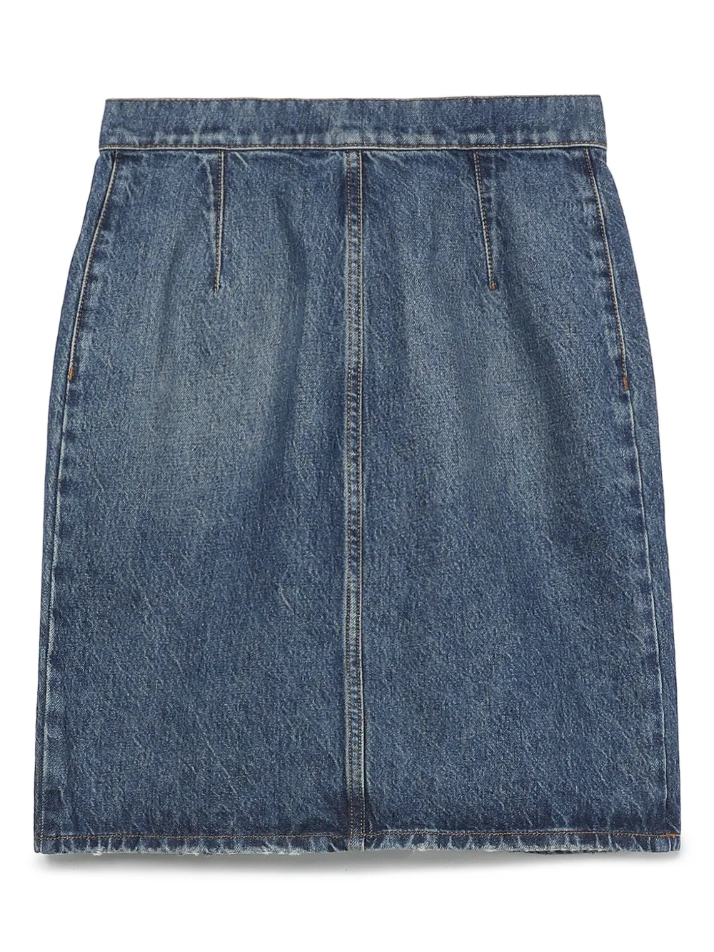 Cheap Coperni belt-embellished denim skirt Women