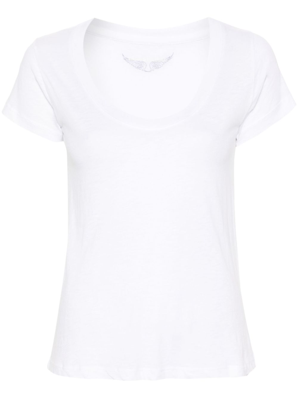 Zadig & Voltaire Tiny Slub T-shirt In White