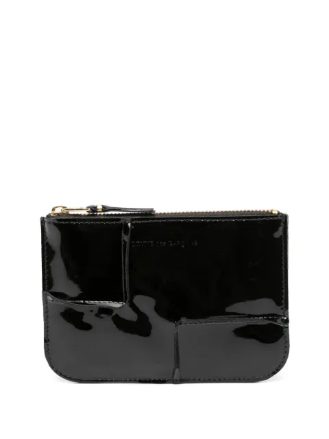 Comme Des Garçons Wallet logo-debossed leather wallet
