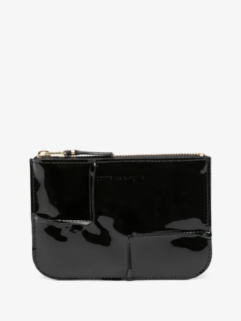 Comme Des Garçons Wallet logo-debossed leather wallet