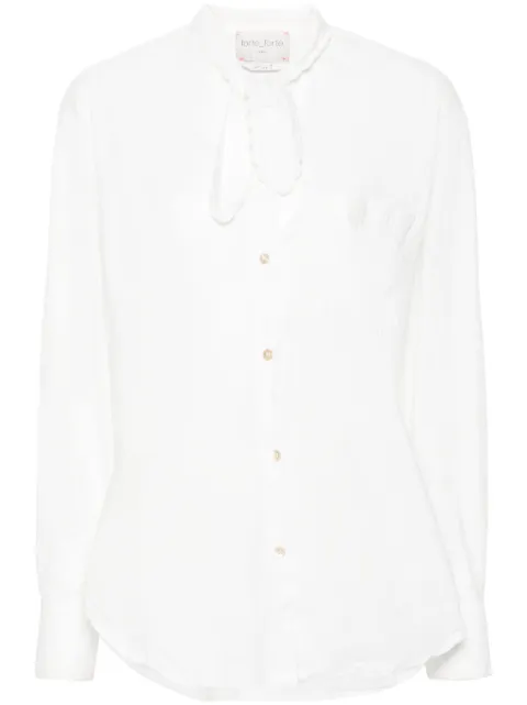Forte Forte camisa con moño en el cuello