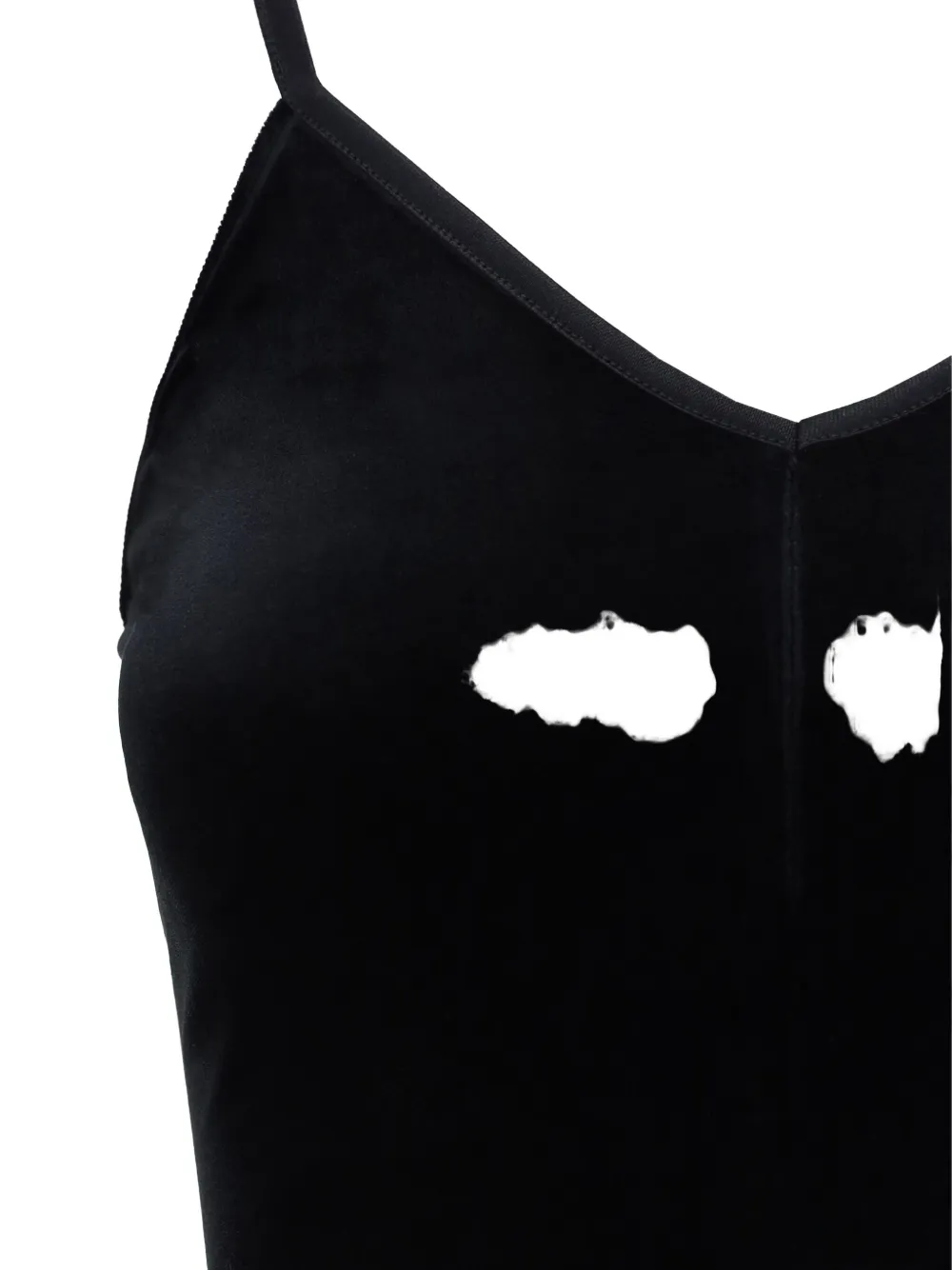 FORTE FORTE VELVET CROPPED TOP 