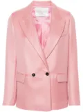 Forte Forte double-breasted striped blazer - Pink