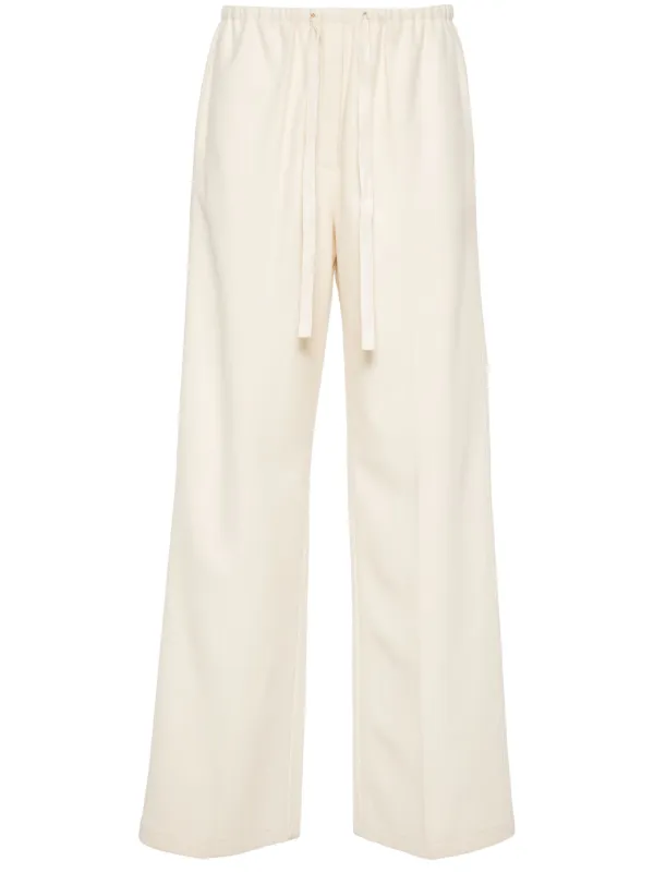 Forte Forte ワイドパンツ | ニュートラル | FARFETCH JP