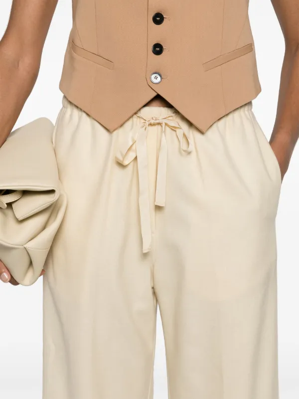 Forte Forte ワイドパンツ | ニュートラル | FARFETCH JP