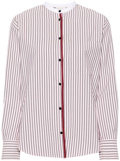 Forte Forte long-sleeve striped shirt