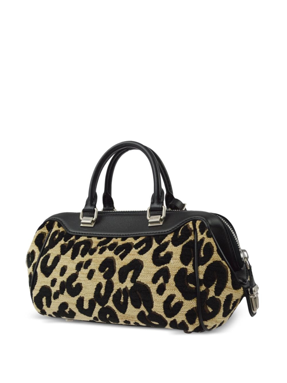Pre-owned Louis Vuitton 2012 Leopard Baby Handbag In Black