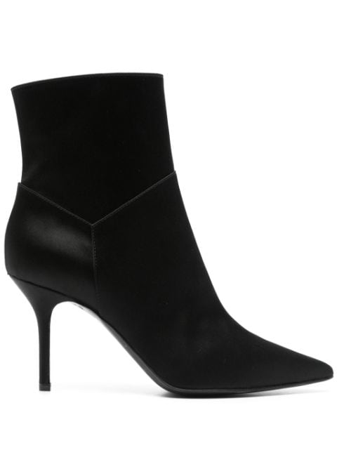 Alberta Ferretti 85mm satin boots