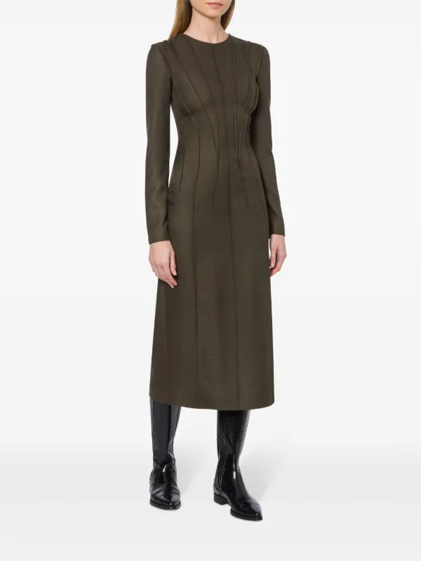ankle length pencil dress Sophisticated Midi Pencil Dress