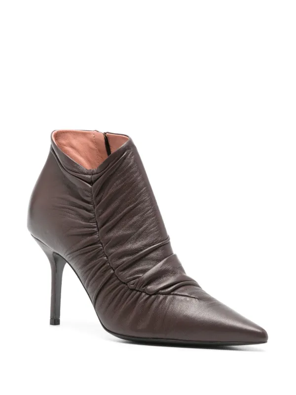 Alberta Ferretti Folding 85mm ブーツ | ブラウン | FARFETCH JP