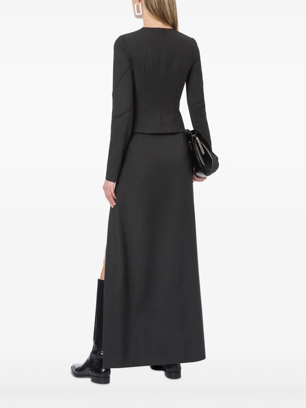 Alberta Ferretti Gesmockte top Grijs