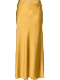 Forte Forte flared crepe midi skirt - Yellow
