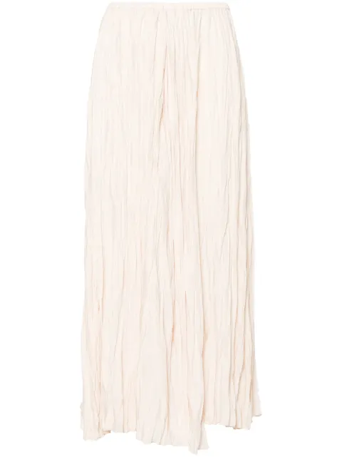 Forte Forte crinkled midi skirt
