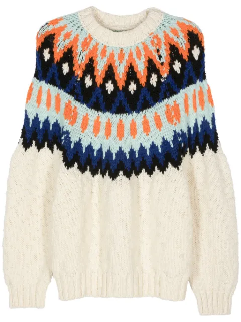 Forte Forte fair isle-motif jumper