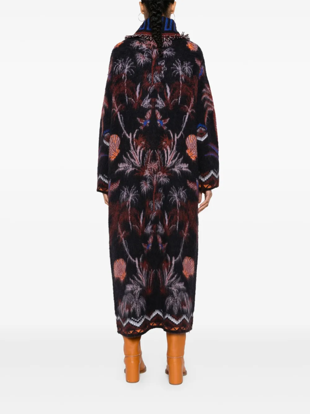 Forte Jas met jacquard Zwart