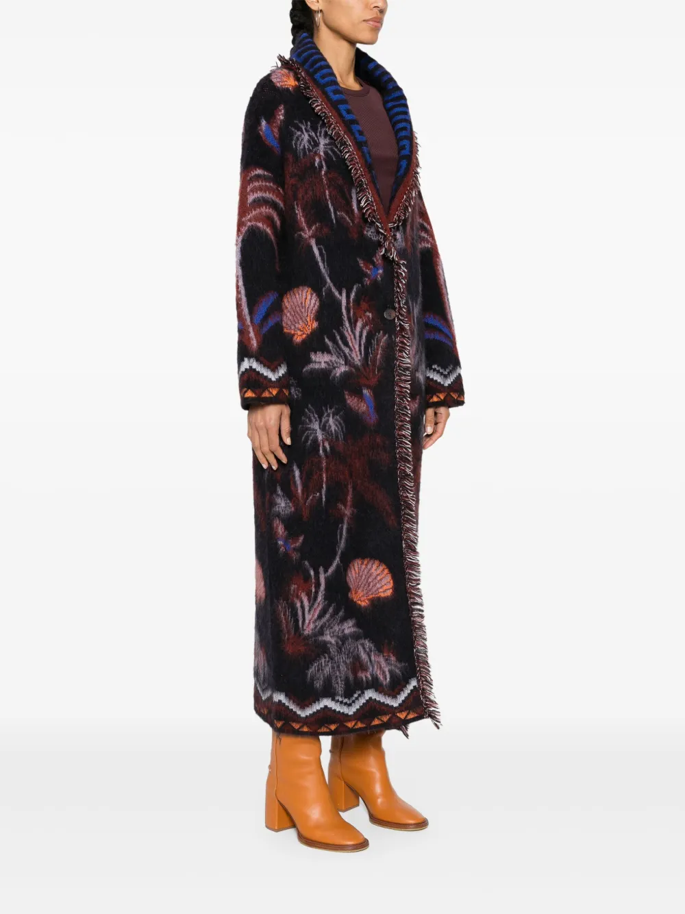 Forte Jas met jacquard Zwart