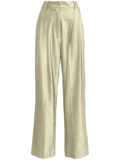 Forte Forte dart-detailed velvet trousers