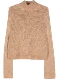 Forte Forte high-neck jumper - Neutrals