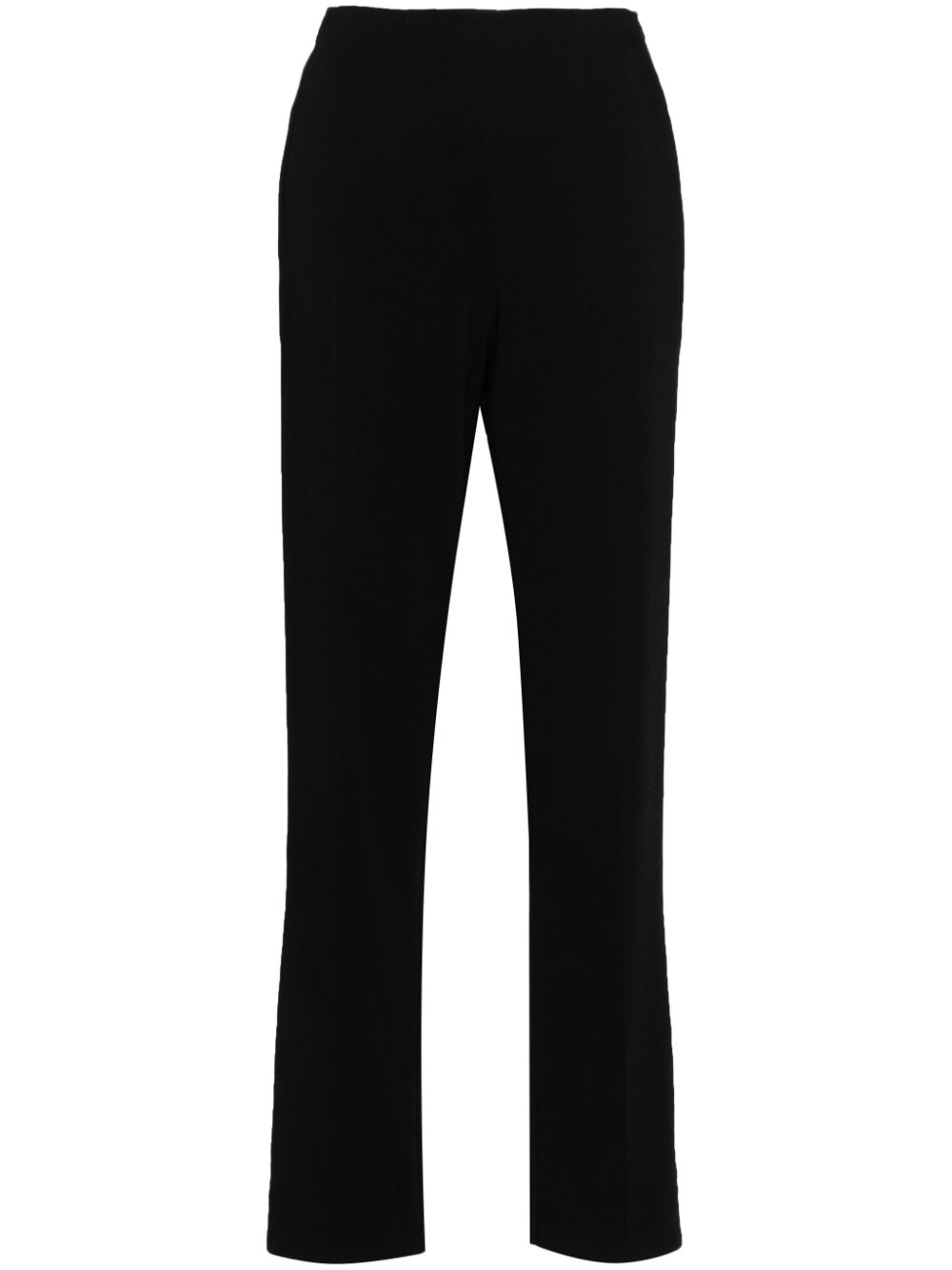 Forte Forte high-rise tapered-leg trousers - Black