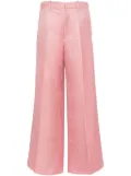 Forte Forte twill wide-leg trousers - Pink
