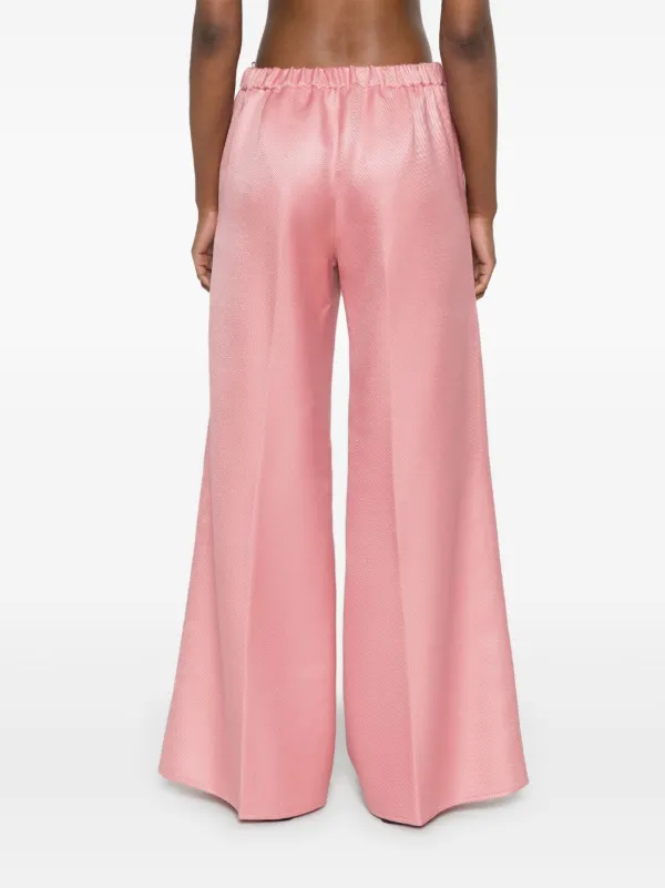 パンツ forte forte 13562_MY PANTS Trousers Forte Forte Twill wide-leg Trousers | Pink | FARFETCH
