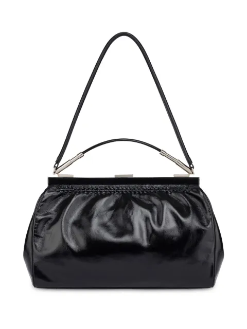 Alberta Ferretti leather tote bag