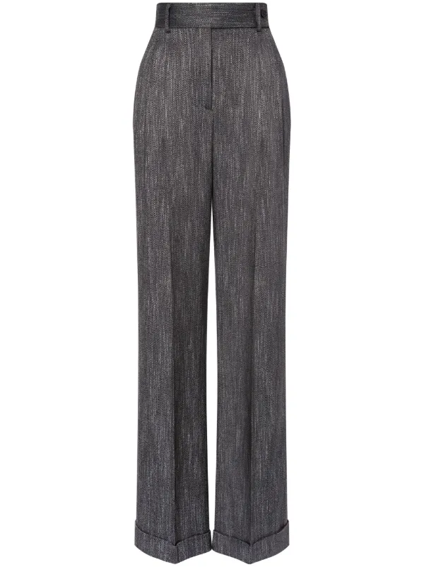 Alberta Ferretti ワイド テーラードパンツ | グレー | FARFETCH JP