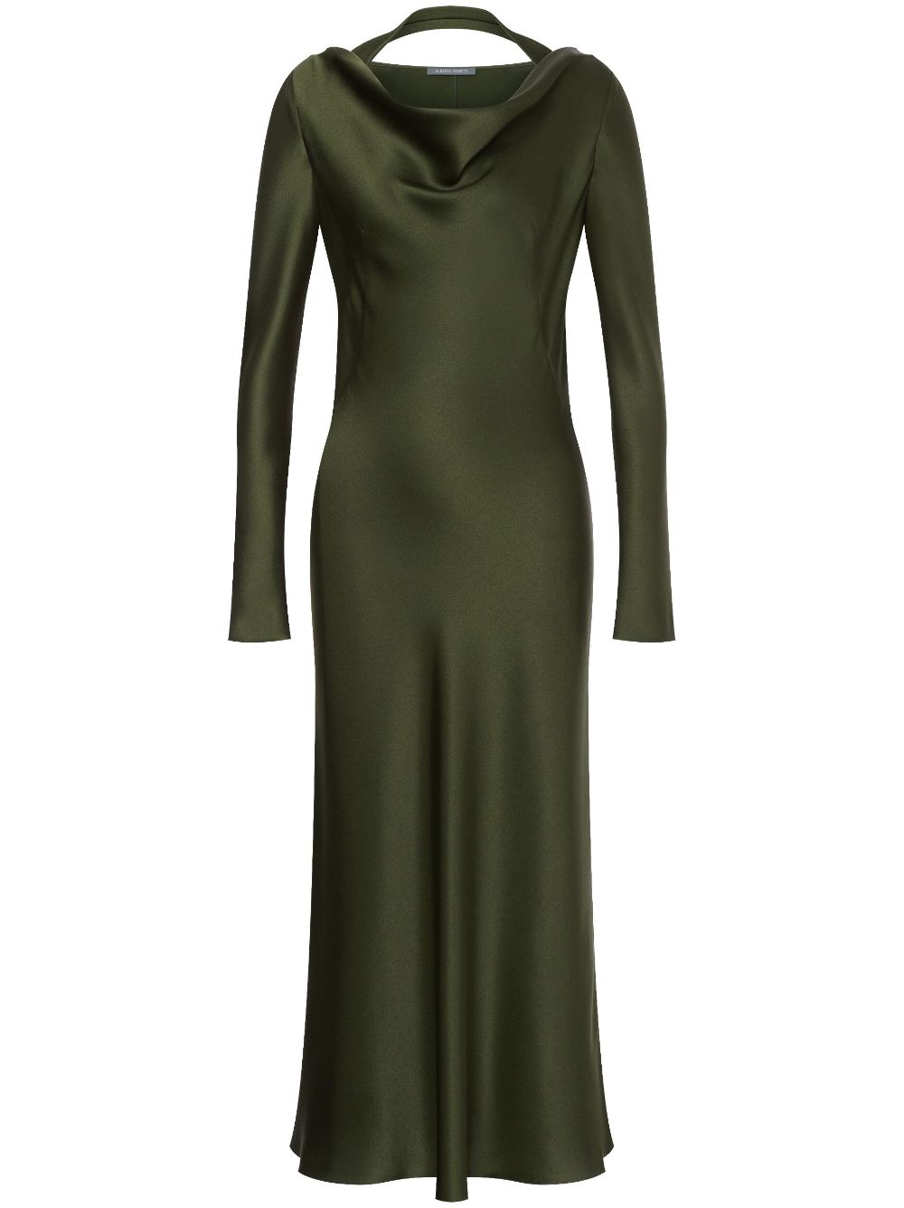 Alberta Ferretti a-line dress - Green