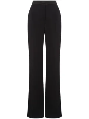 パンツ a Ferretti Straight-Leg Trousers With Satin Finish Alberta Ferretti Satin Straight-Leg Trousers | Neiman Marcus